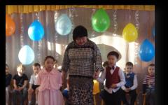 Musical performance “A Gift for Mom” in a preparatory group for Mother’s Day